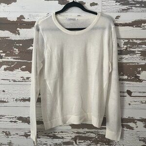 CAbi Split Back Pullover Sweater